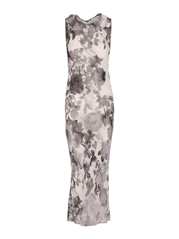 Patrizia Pepe Robe Au Genou - Gris