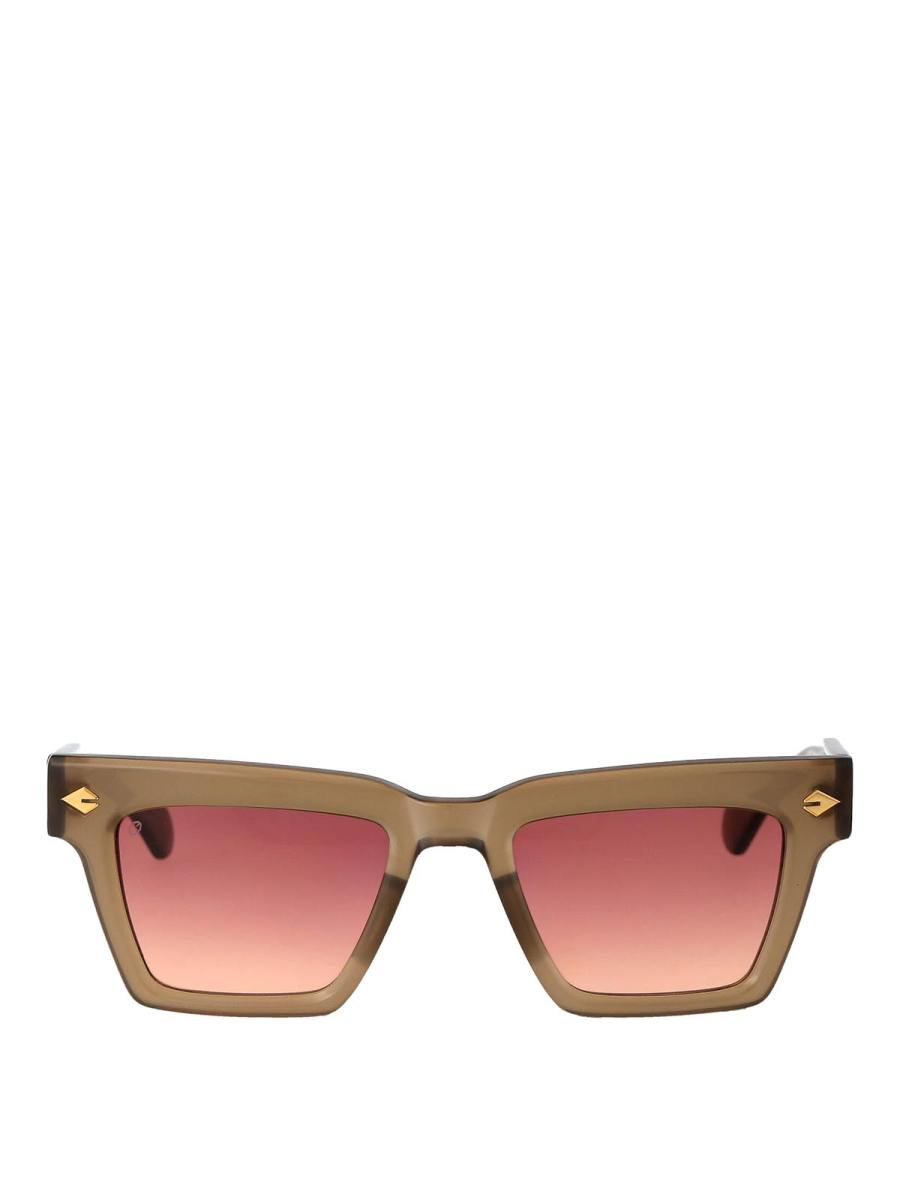 T Henri Lunettes De Soleil - Marron