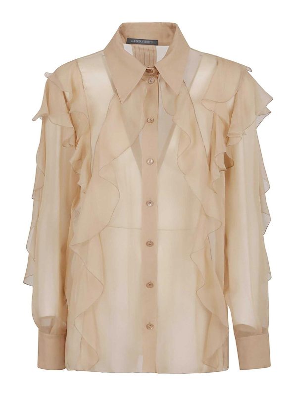Alberta Ferretti Chemise - Rose