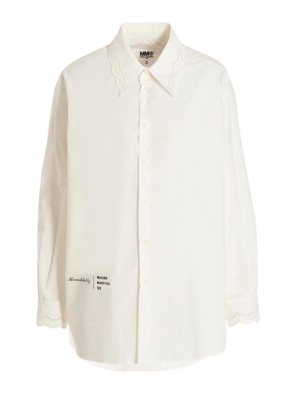 MM6 Maison Margiela Chemise - Blanc