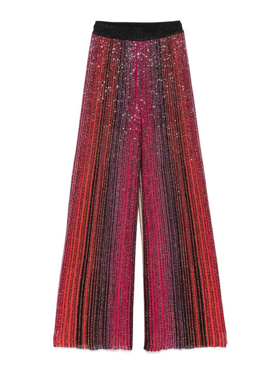 Missoni Pantalons Décontractés - Rouge