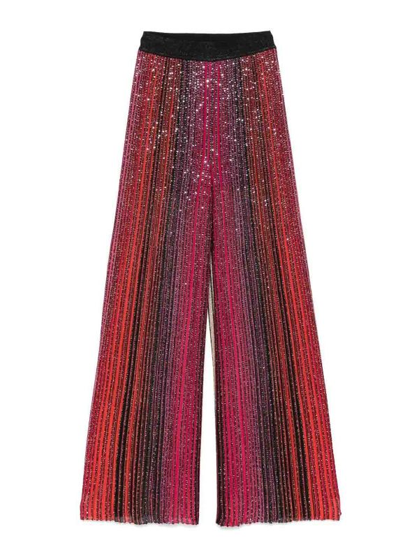 Missoni Pantalons Décontractés - Rouge