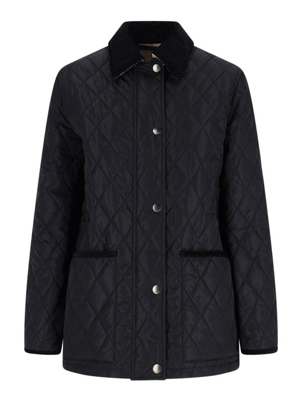 Burberry Veste Casual - Noir