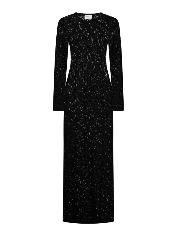P. A.R. O.S. H. Maxi Robe - Noir