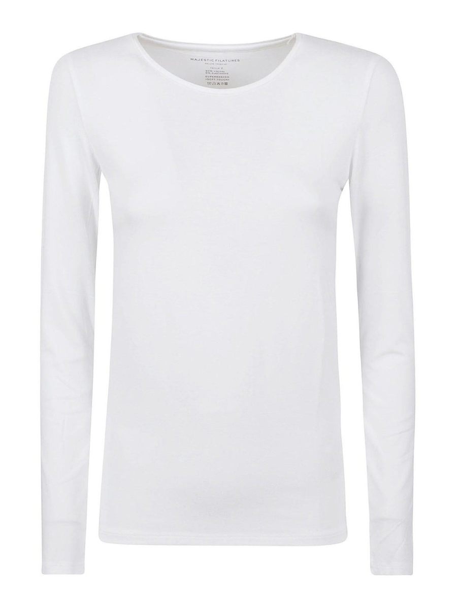 Majestic Filatures T-Shirt - Blanc
