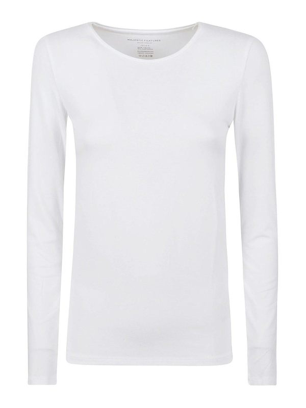Majestic Filatures T-Shirt - Blanc