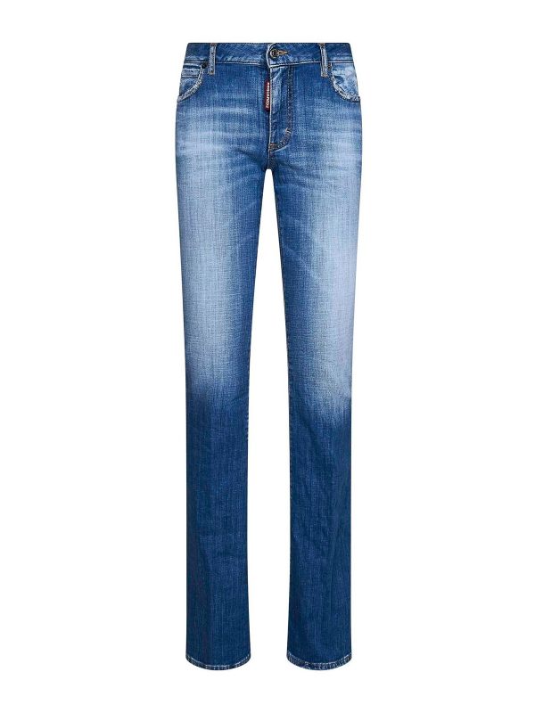 Dsquared2 Jean Skinny - Bleu