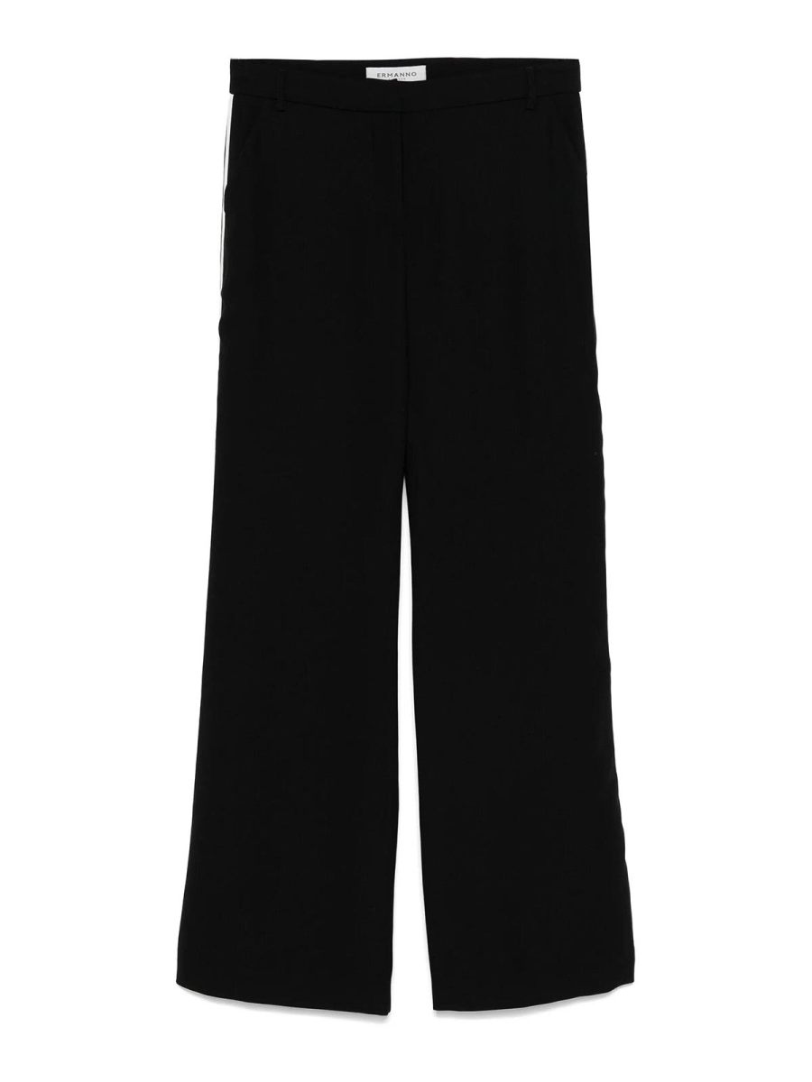 Ermanno Firenze Pantalons Décontractés - Noir