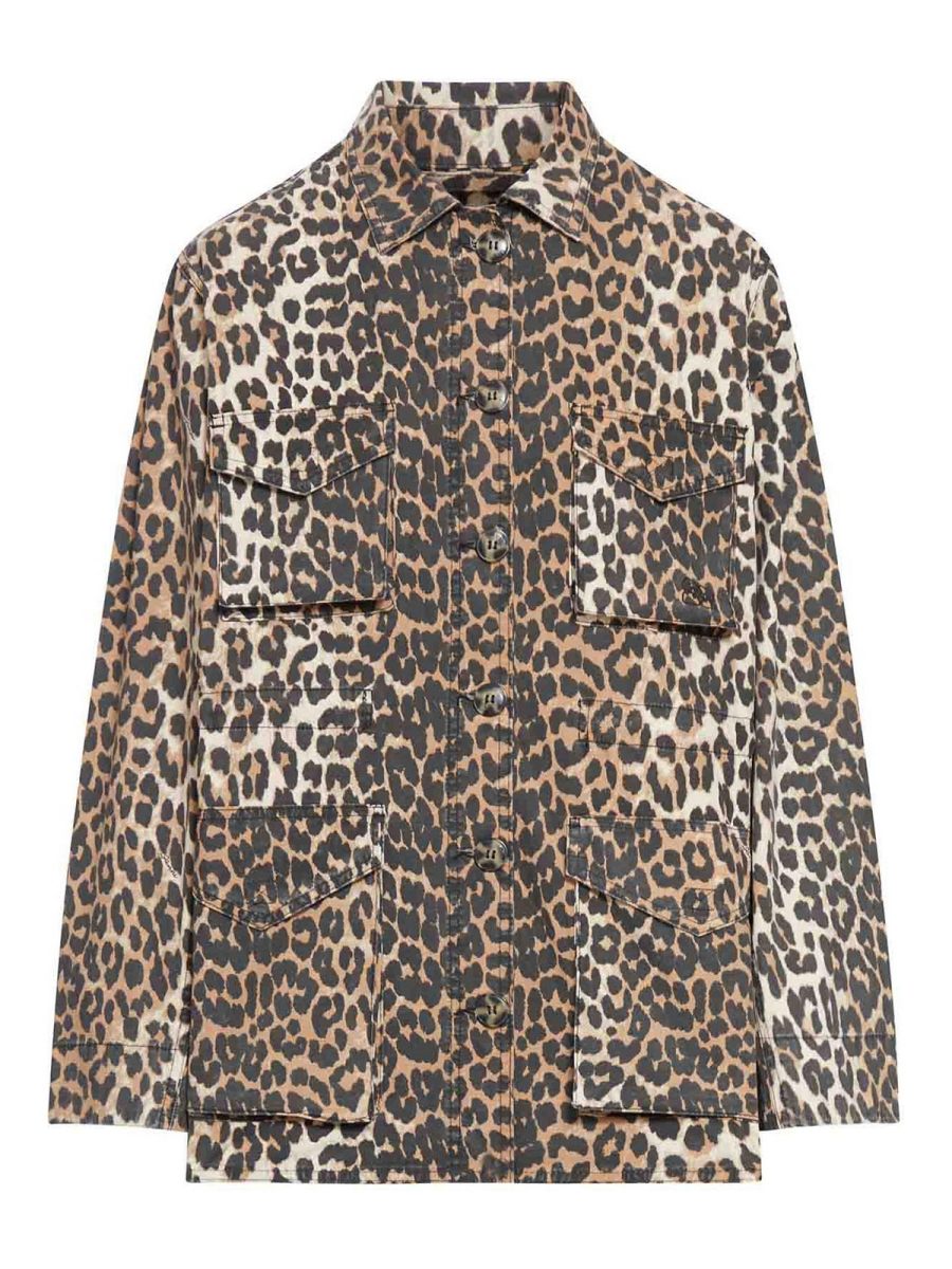 Ganni Veste Casual - Couleur Chair