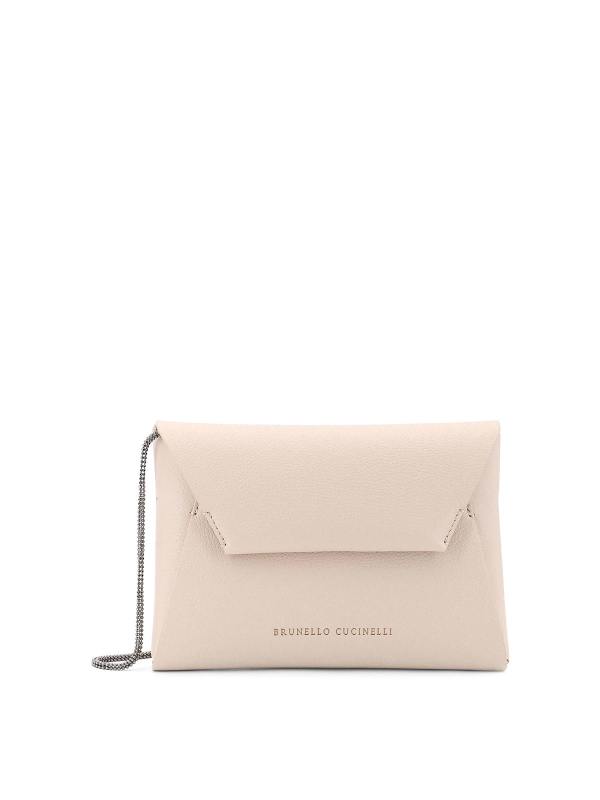 Brunello Cucinelli Sac Bandoulière - Blanc