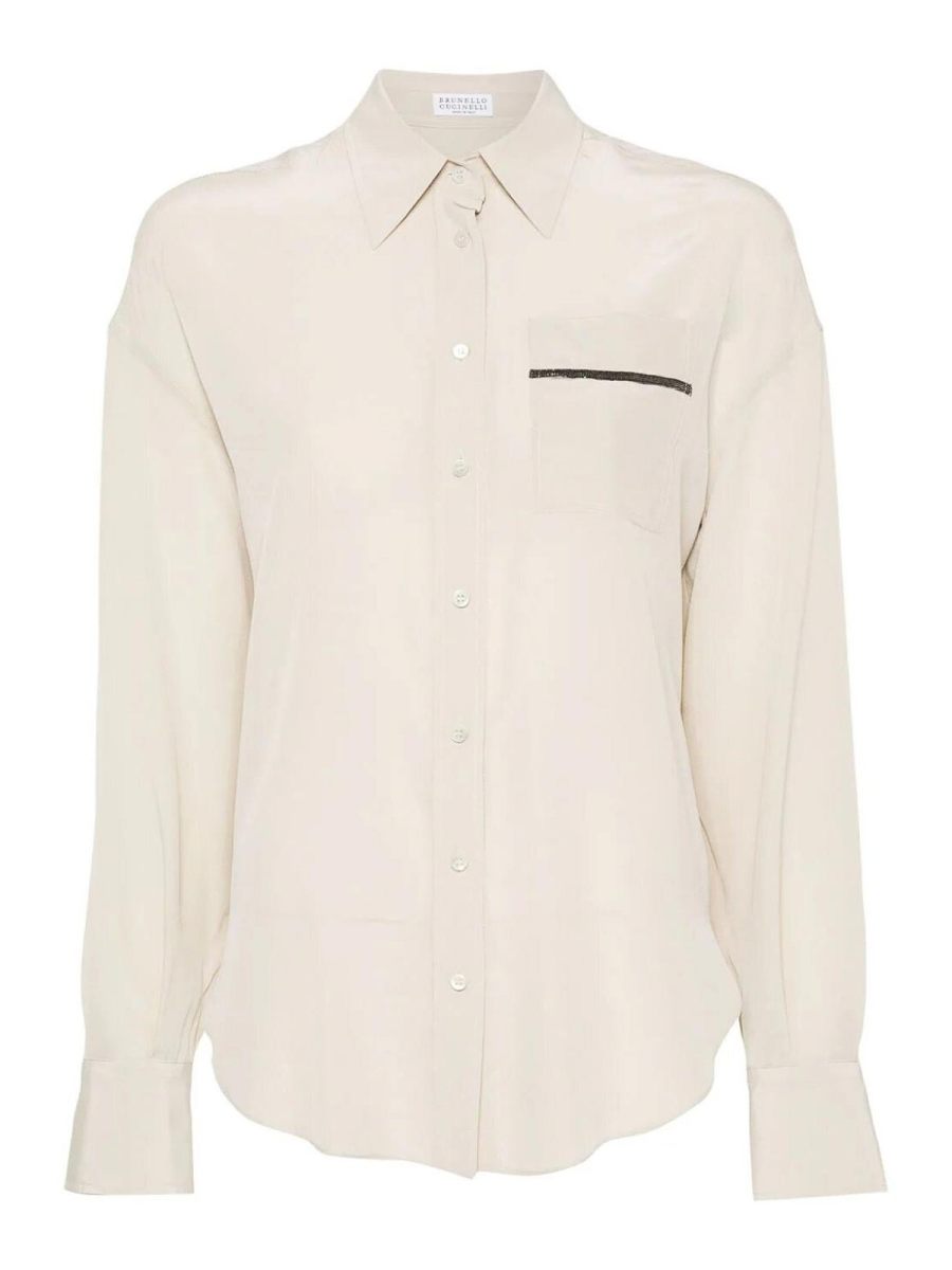 Brunello Cucinelli Chemise - Beige