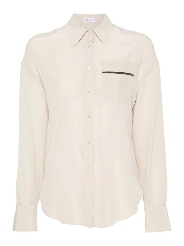 Brunello Cucinelli Chemise - Beige