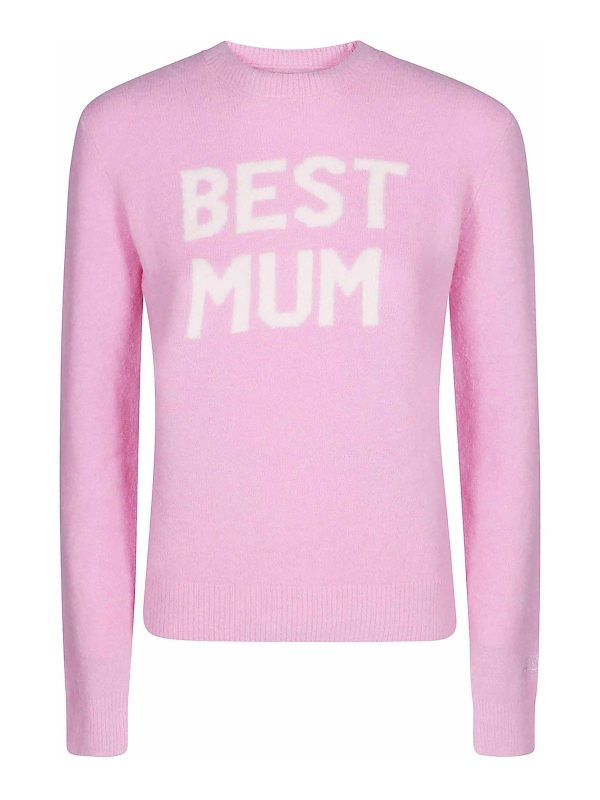 Mc2 Saint Barth Pull Col Bateau - Rose