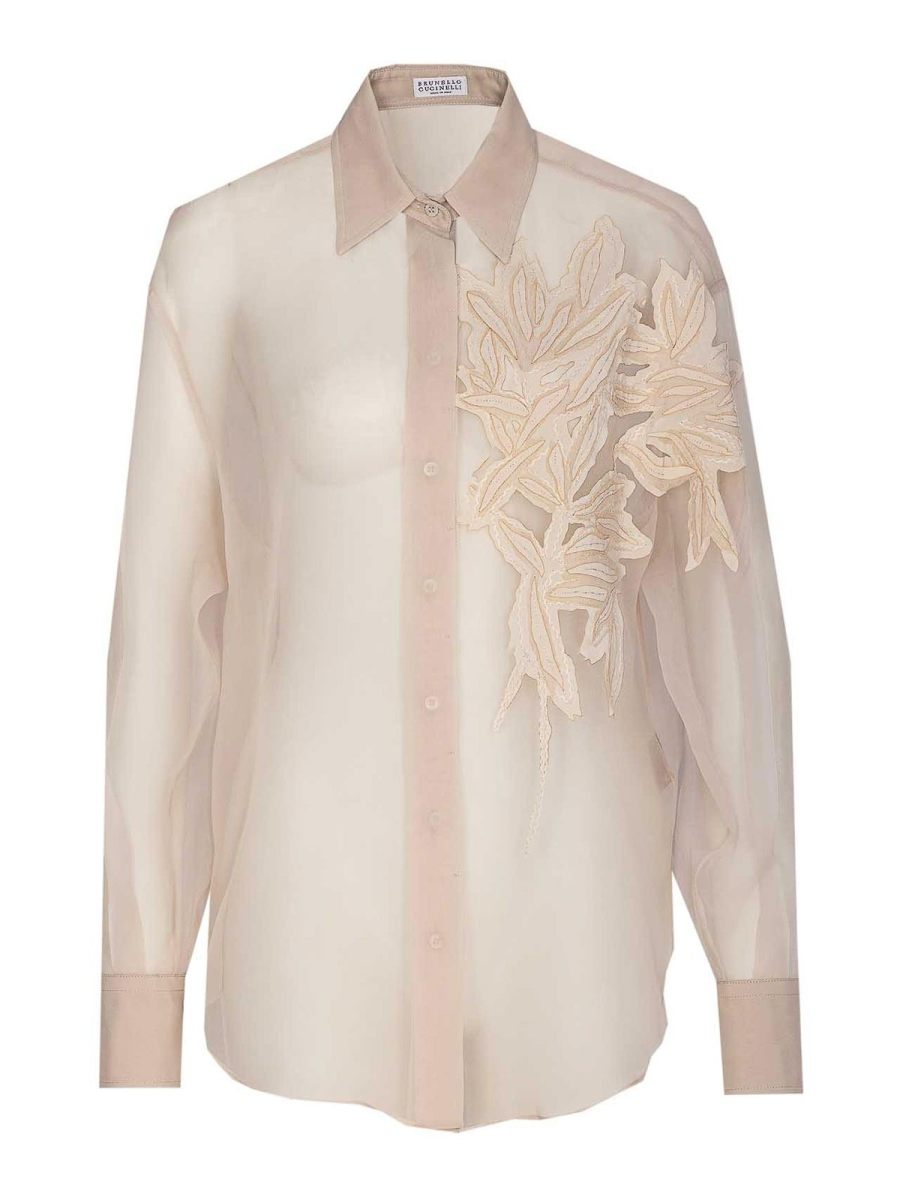 Brunello Cucinelli Chemise - Beige