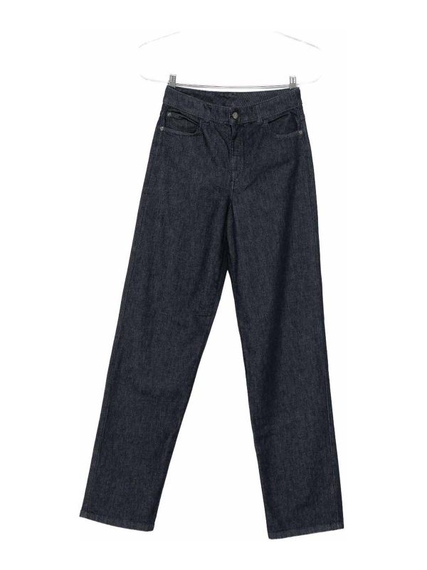 Emporio Armani Jean Bootcut - Bleu