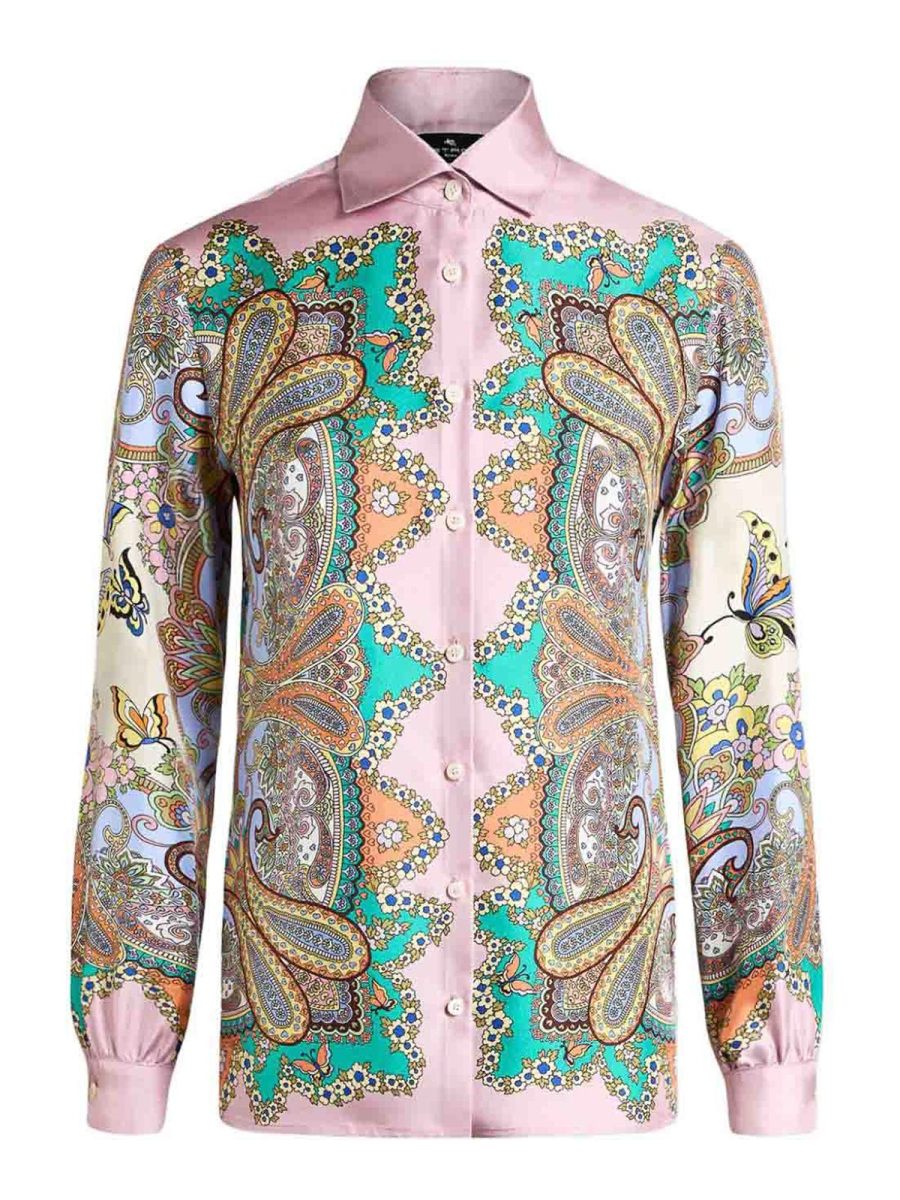 Etro Chemise - Vert