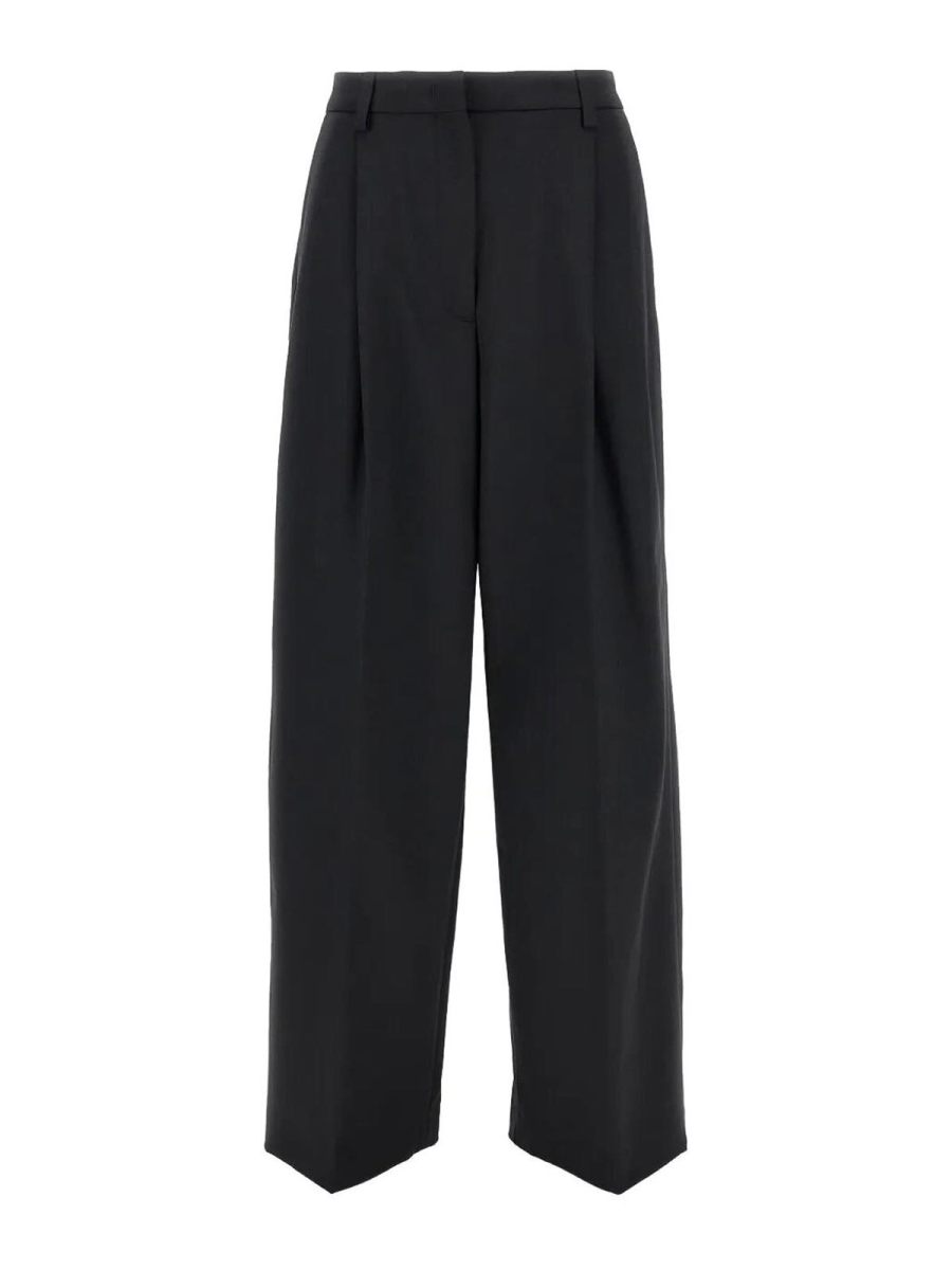 Thelatest Pantalons Décontractés - Noir