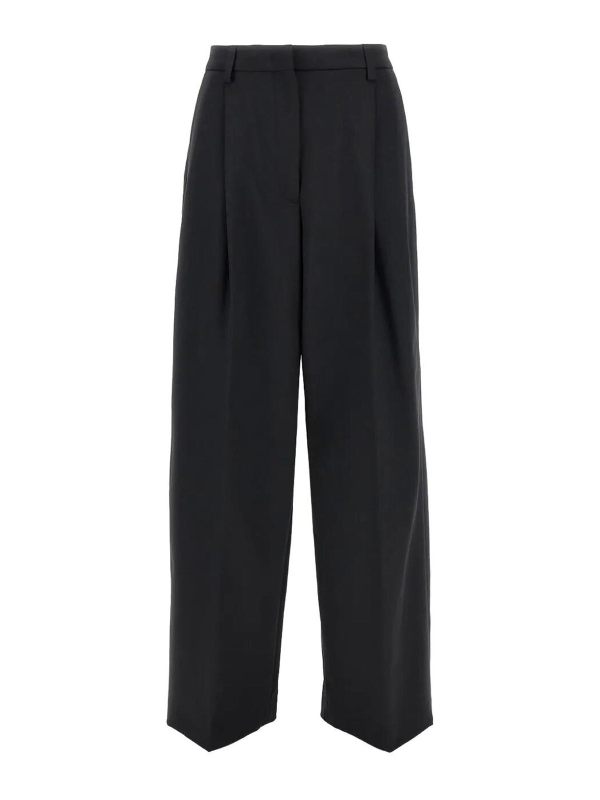 Thelatest Pantalons Décontractés - Noir