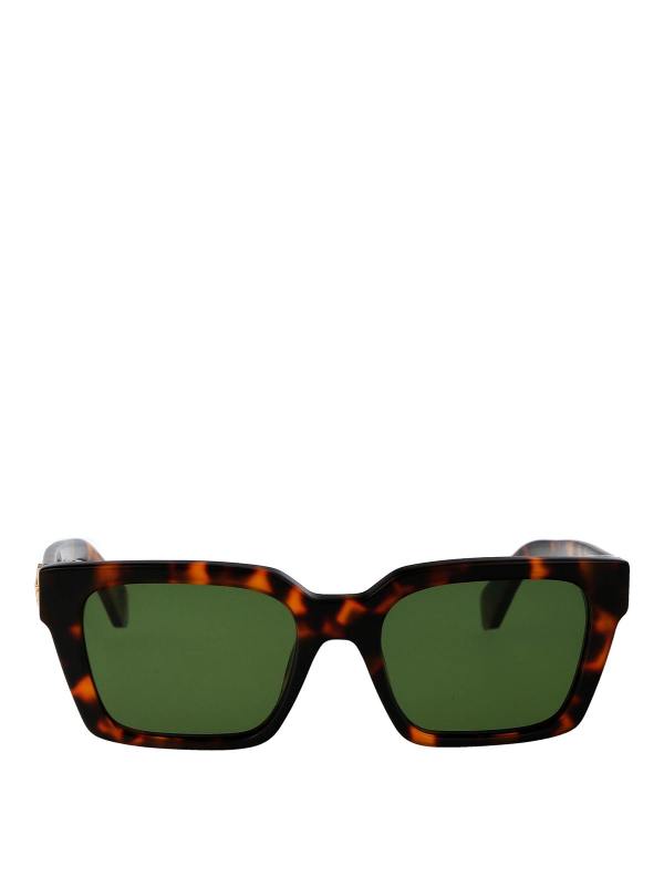 Off-White Lunettes De Soleil - Marron