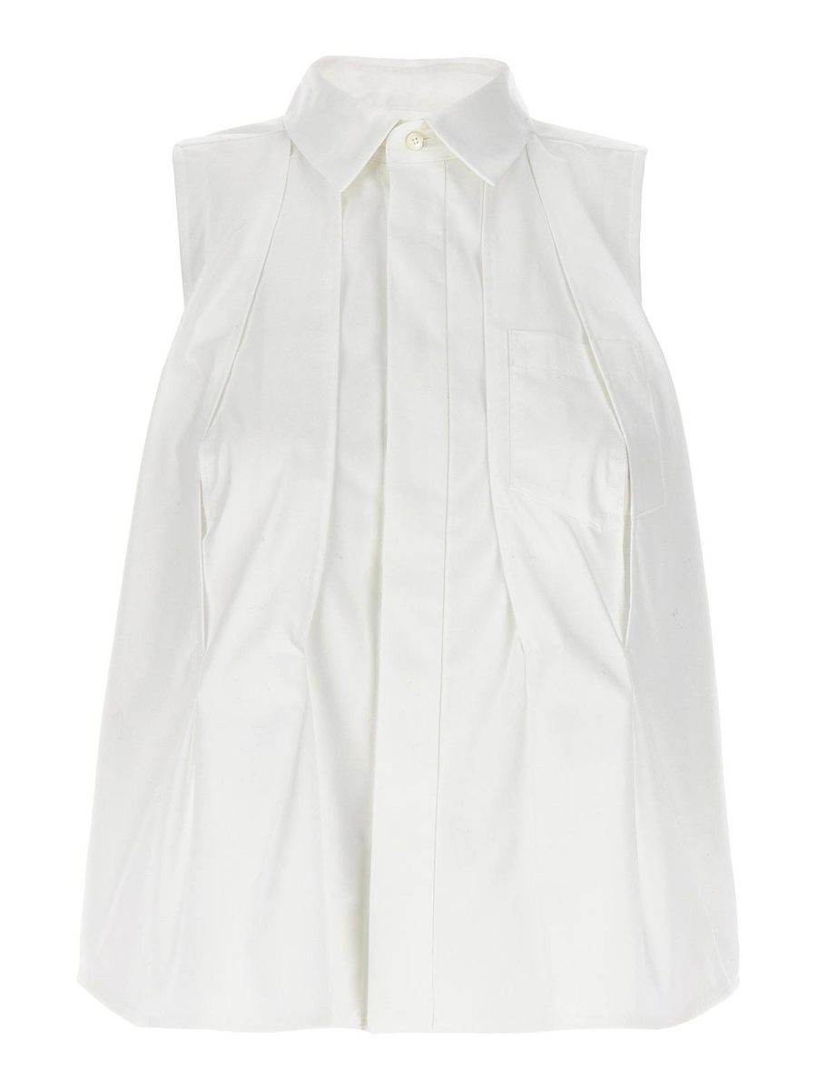 Sacai Chemise - Blanc