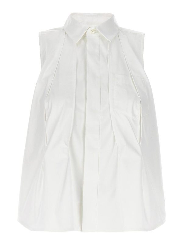 Sacai Chemise - Blanc
