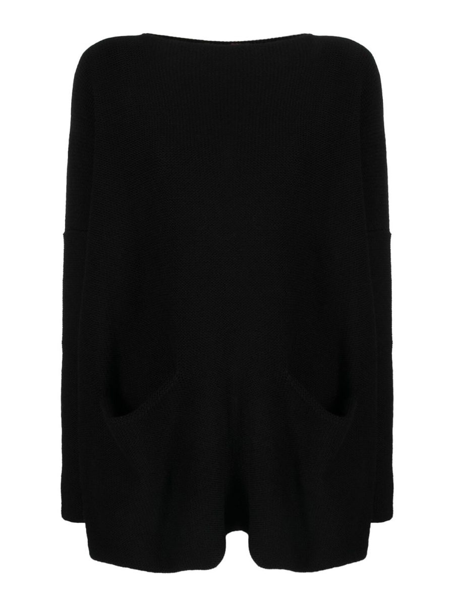 Daniela Gregis Pull Col Rond - Noir