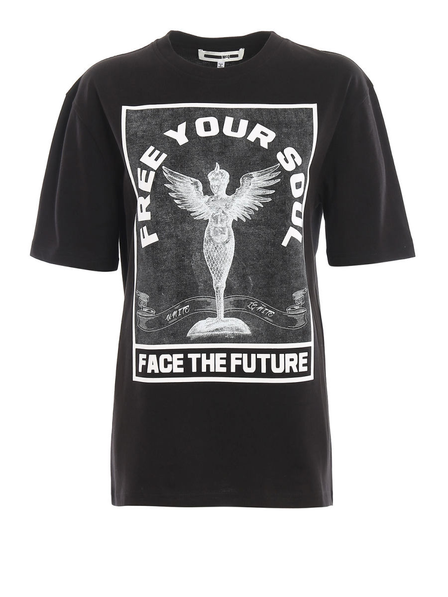 Mcq T-Shirt - Free Your Soul