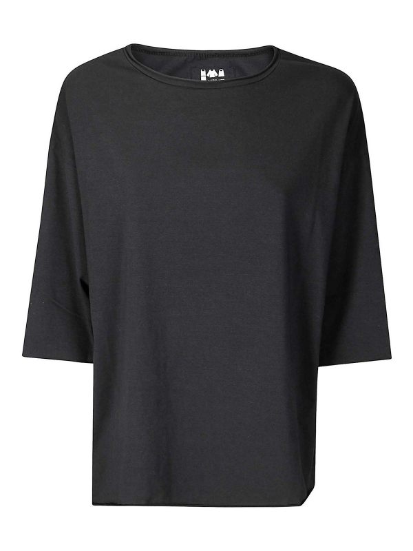 Labo. Art Pull Col Bateau - Noir
