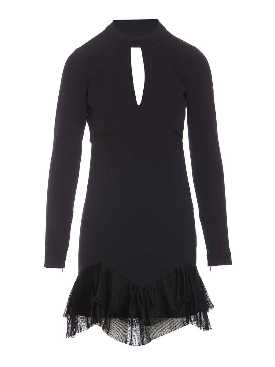 Twinset Robe Au Genou - Noir