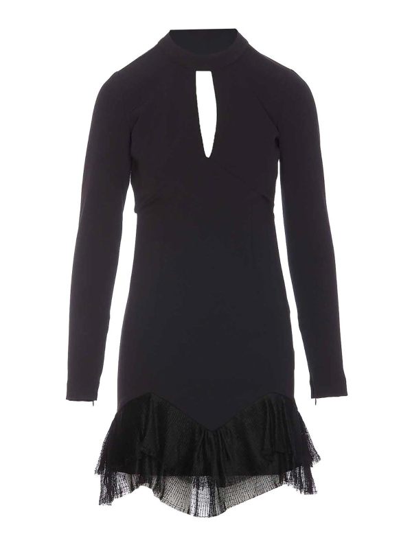 Twinset Robe Au Genou - Noir