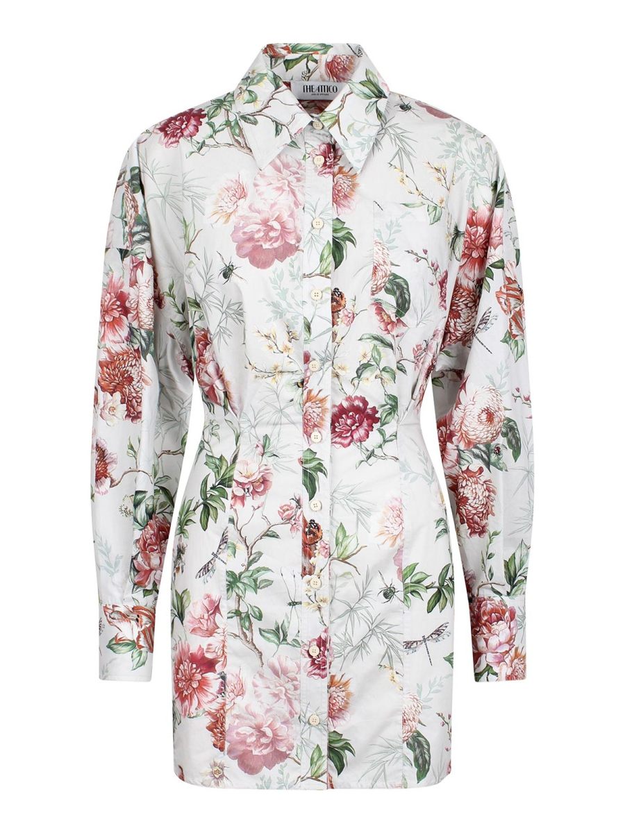 The Attico Robe Courte - Multicolore
