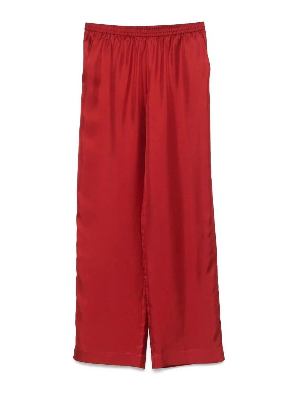 Loulou Studio Pantalons Décontractés - Rouge