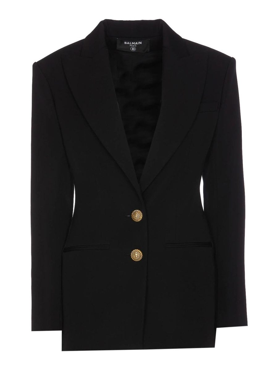 Balmain Veste Casual - Noir