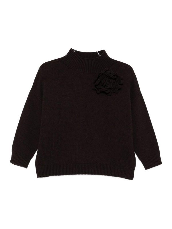 Vanisé Pull Col Rond - Marron