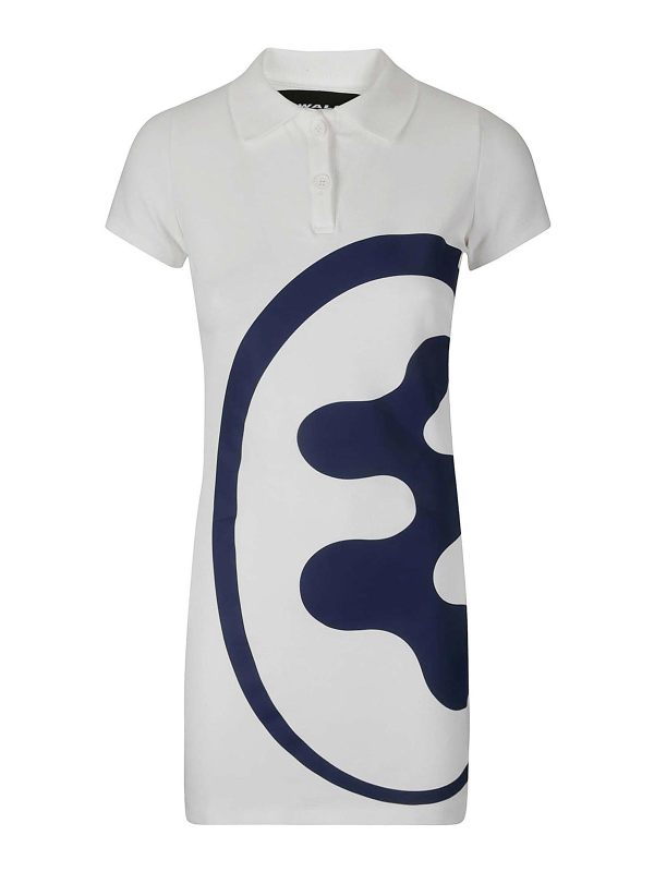 Mowalola Robe Courte - Blanc
