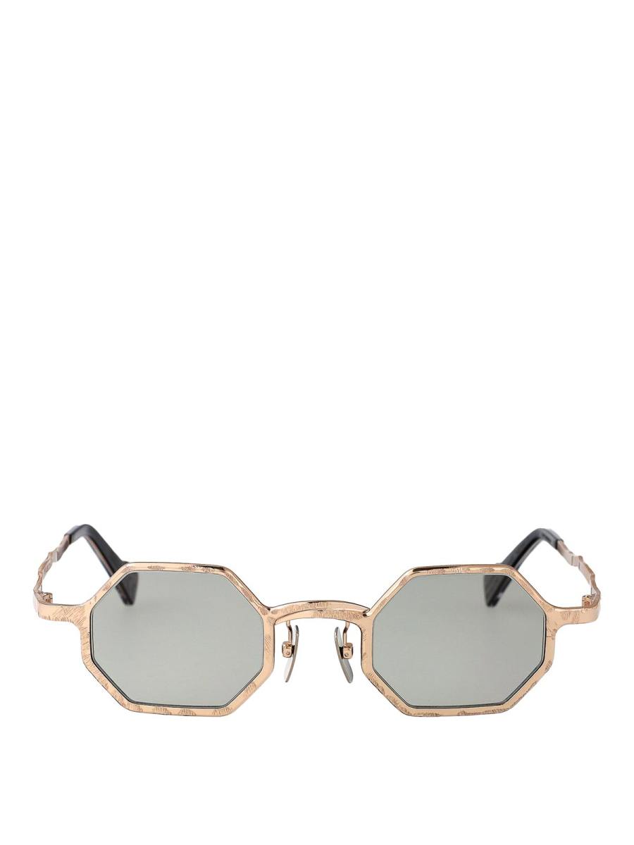 Kuboraum Lunettes De Soleil - Or