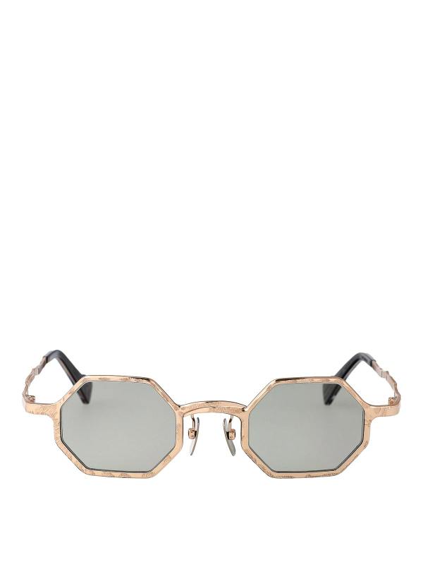 Kuboraum Lunettes De Soleil - Or