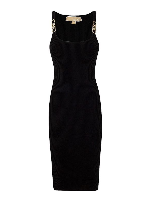 Michael Kors Robe Au Genou - Noir