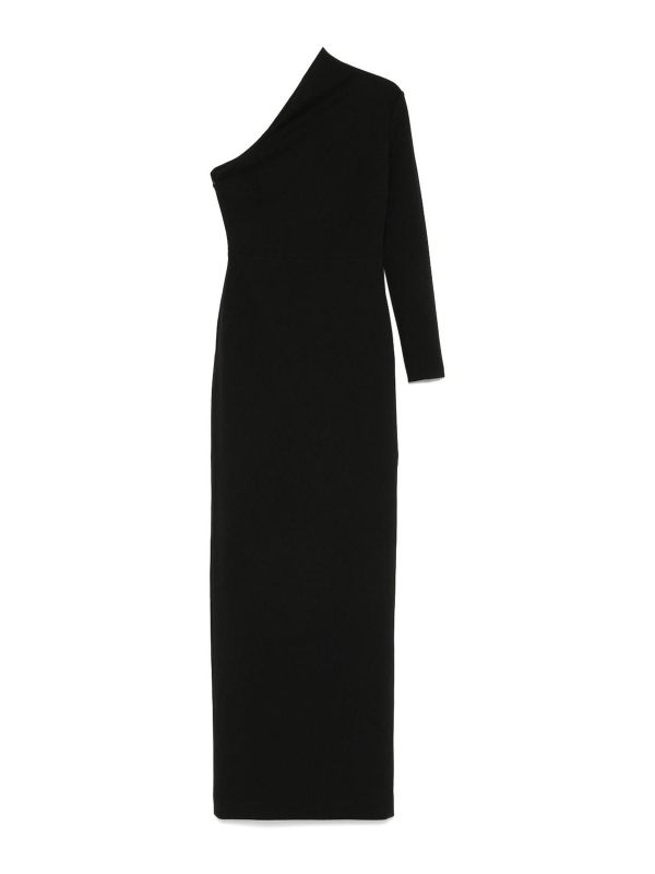 Solace London Maxi Robe - Noir