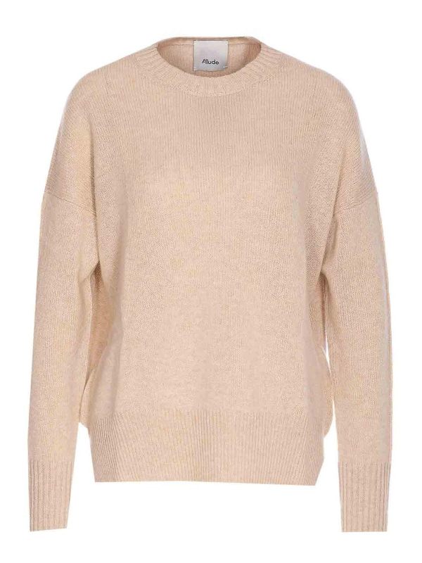 Allude Pull Col Rond - Rose