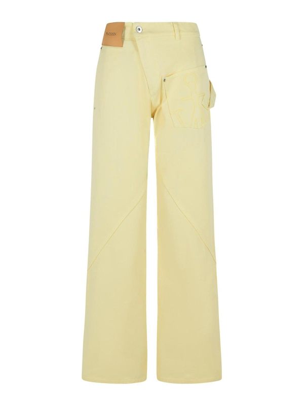 J. W. Anderson Pantalons Décontractés - Jaune