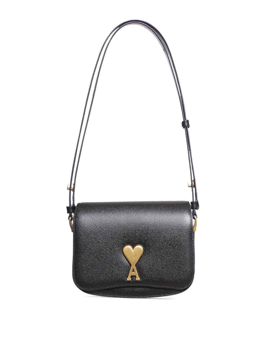 Ami Paris Sac Porté Épaule - Noir