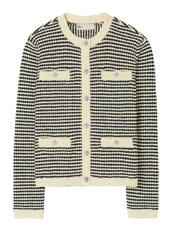 Tory Burch Cardigan - Blanc