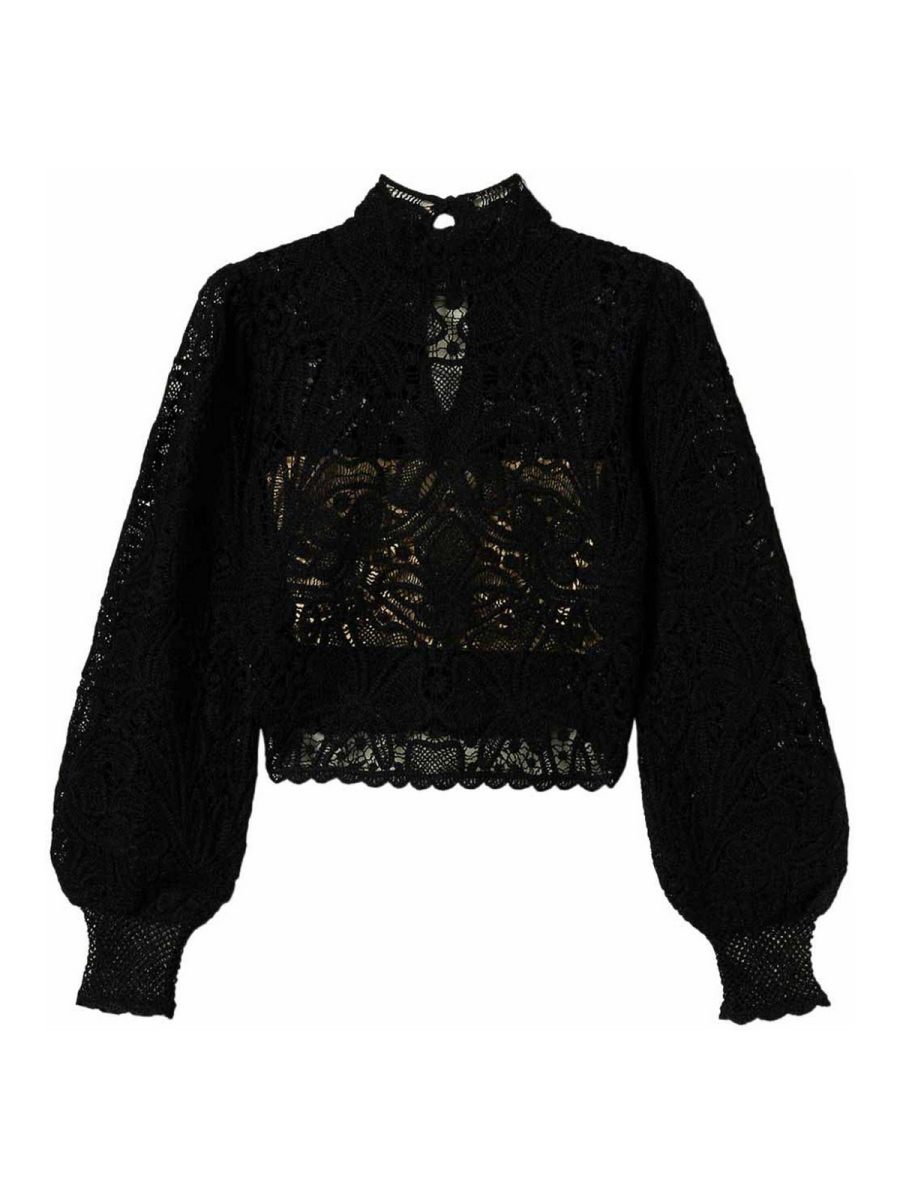 Twinset Pull Col Rond - Noir