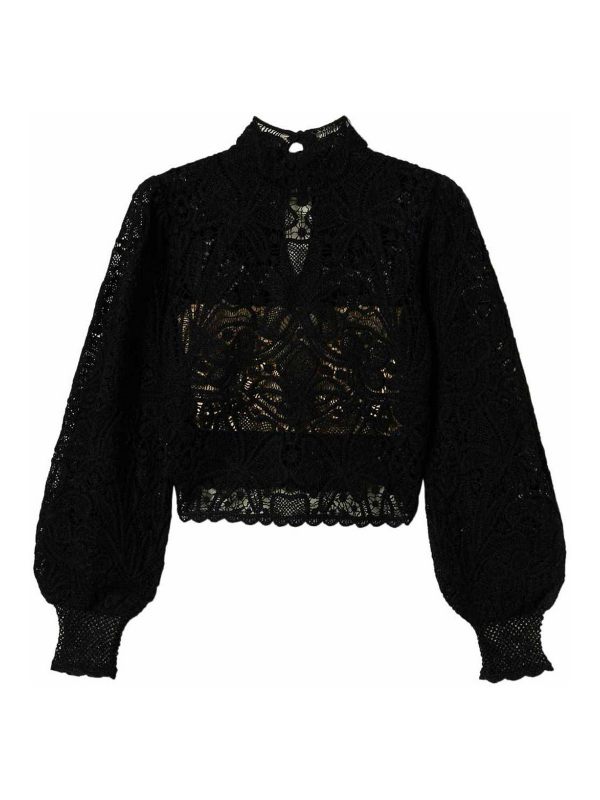 Twinset Pull Col Rond - Noir