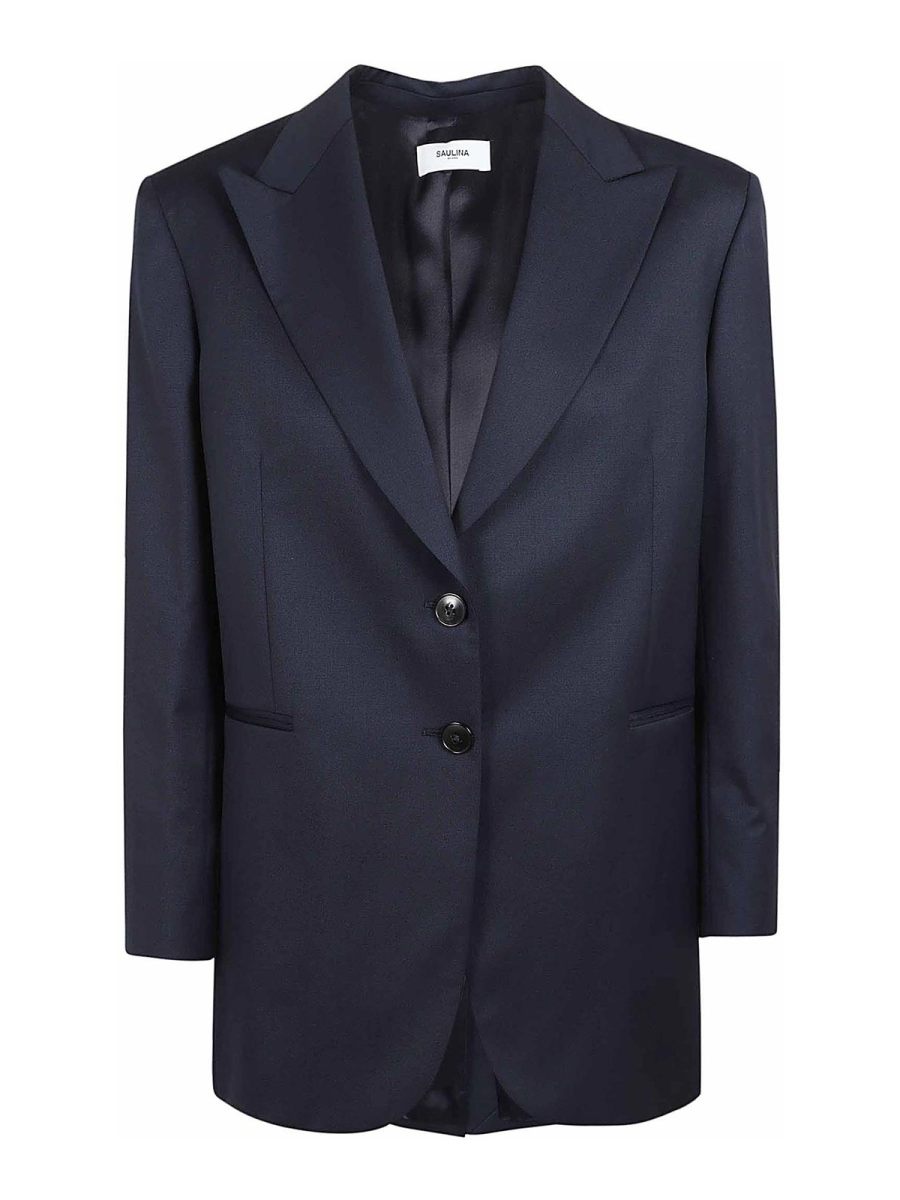 Saulina Veste Casual - Bleu