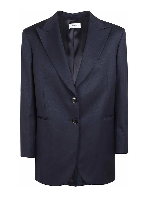 Saulina Veste Casual - Bleu
