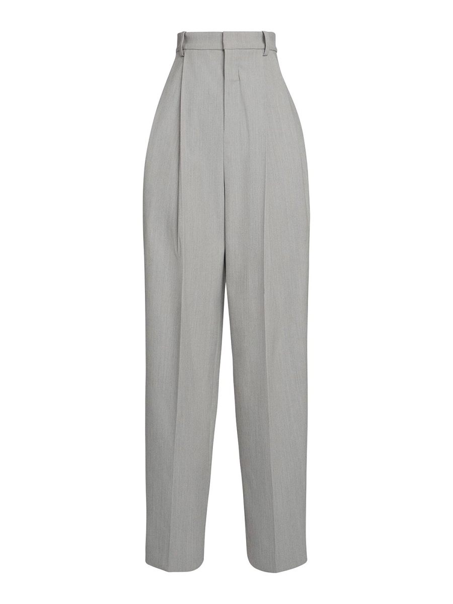 Jacquemus Pantalons Décontractés - Gris Clair