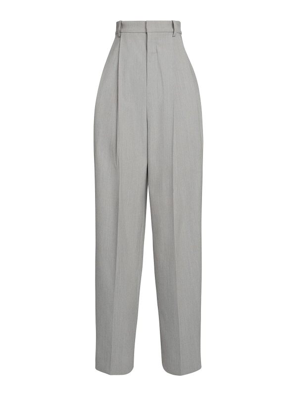 Jacquemus Pantalons Décontractés - Gris Clair