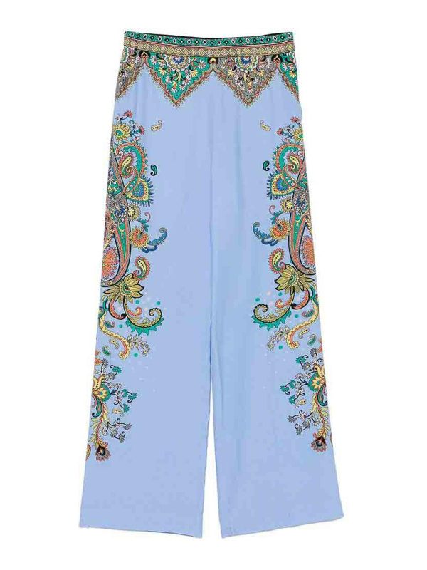 Etro Pantalons Décontractés - Bleu